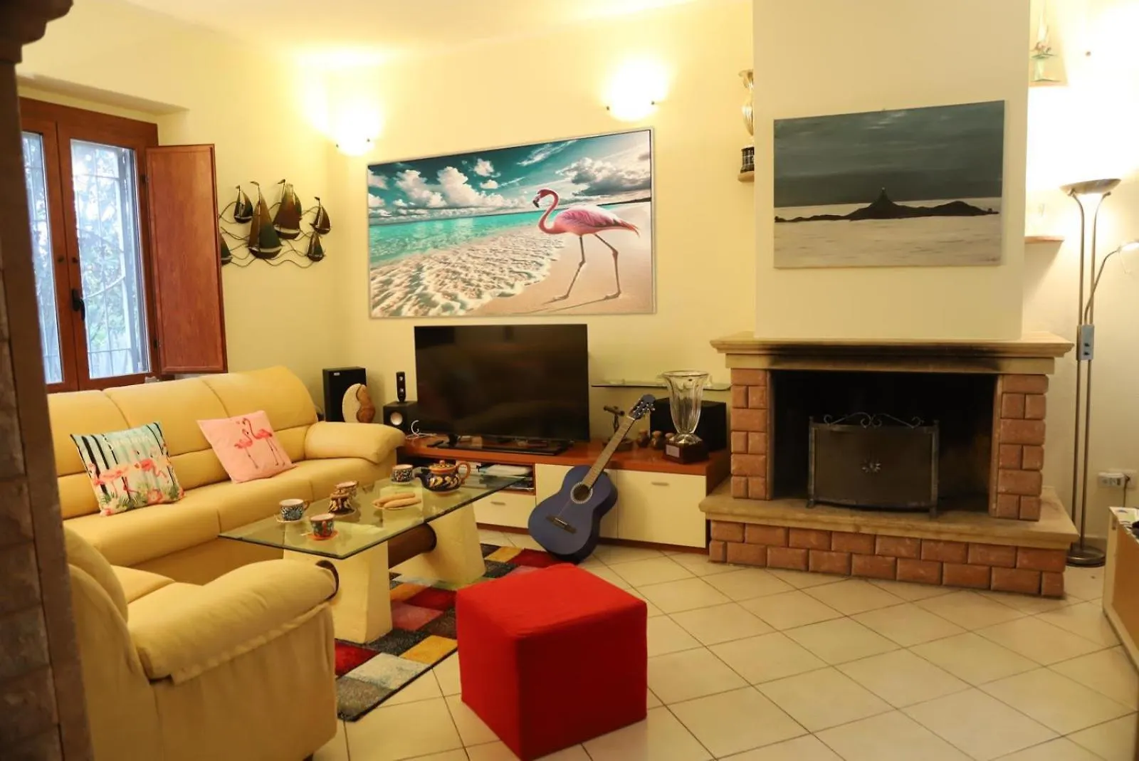 L'Oasi Del Fenicottero Rosa Villa Cagliari Semesterbostad